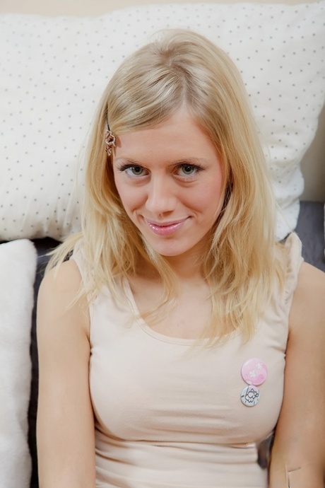 Blonde teen has sex with her boyfriend after getting frisky while ironing 70088716